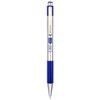 Zebra Pen F-301 Retractable Ballpoint Pen, Stainless Steel Barrel, Fine Point, 0.7mm, Blue Ink, 12-Pack