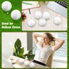 Civaner 12 Pieces Mini Volleyball Stress Balls Bulk 2.5 Inch Foam Sports Relief Stress Ball Soft Small Volleyball Toys Ball Decorations for Party Favor School Carnival Reward Gift Filler (White)