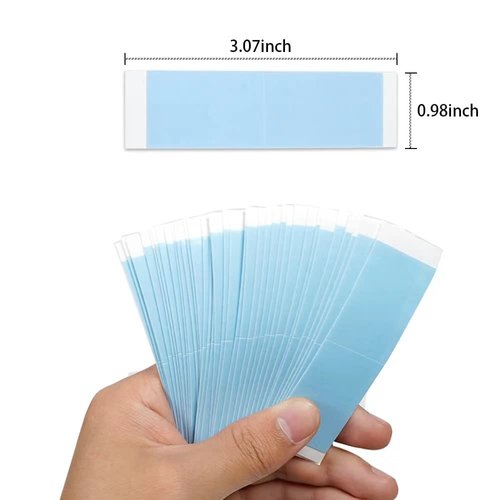 piaou Lace Front Wig Tape Double Sided Wig Tape for Lace Wigs 36pcs Strong Hold Adhesive Tape Waterproof Lace Tape for Wigs Toupee Hairpiece and Hair Extensions (Straight)