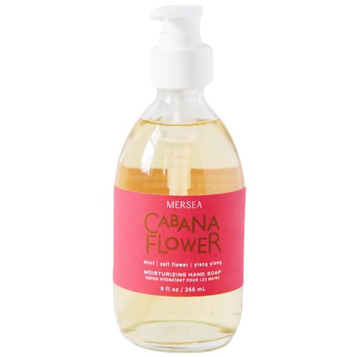 MERSEA Liquid Hand Soap - Glass Bottle Soap Pump, Sea Change, 9 oz