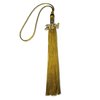 2024 Graduation Tassel with 2024 Gold Charm, Tassels Graduation, Graduation Gift, Tassel for Graduation Cap, Tassel Suitable for Graduation Hat, Golden