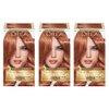 L'Oreal Paris Superior Preference Fade-Defying + Shine Permanent Hair Color, 7LA Lightest Auburn, Pack of 3, Hair Dye