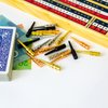 LitoMagic Metal Cribbage Pegs for Cribbage Board Game. Work with Regular Peg Board 1/8 Hole Size Like Bicycle Board Games. Pack of 8 Crib pegs.