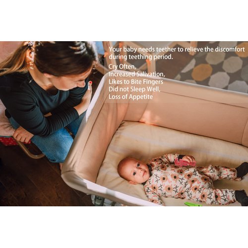 Baby Teething Toys, Silicone Baby Teether Chew Toys, BPA Free, Suitable for Infants Over 3 Months, Infant Molar Teether Toys, Soothe Babies Sore Gums Freezable