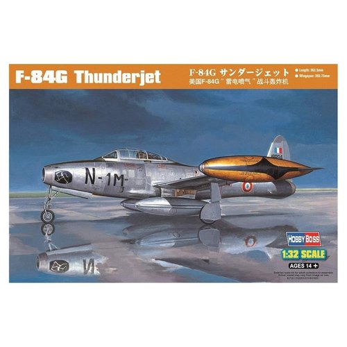 Hobby Boss F-84G Thunderjet Airplane Model Building Kit