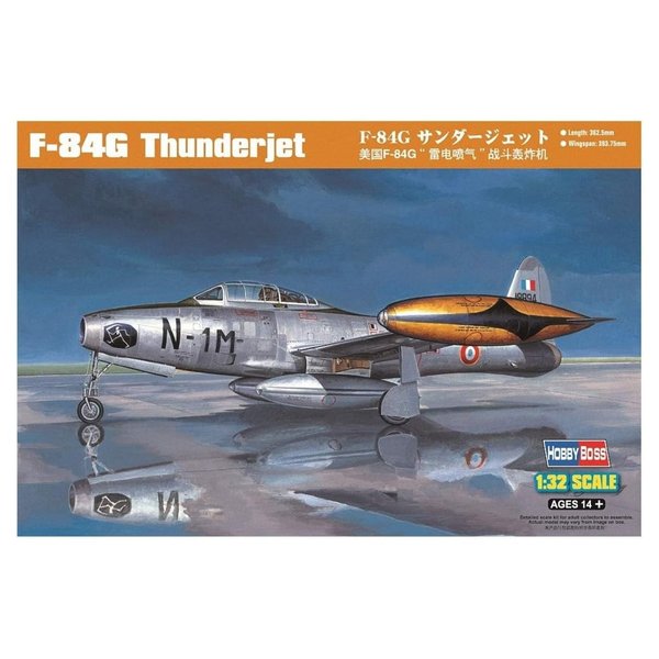 Hobby Boss F-84G Thunderjet Airplane Model Building Kit