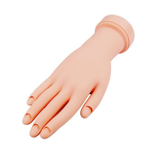 Topro Plastic Movable Practice Model Hand For Nail Art Training