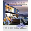 sixcow 2560-040 Flow Switch for Sundance Spas, Jacuzzi Hot Tub and Sweetwater Spas, Q-12DS-C2 Replacement Part