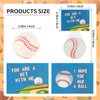 LiYiQ 24Pcs Sports Stress Balls Baseball Stress Ball for Kids 2.36 Inch Foam Bouncy Balls Bulk Fun Balls Party Favors Sports Party Favors Goodie Bag Stuff for Kids Classroom Exchange