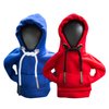 ECDREAM 2Pcs Gear Shift Hoodie,Car Shift Knob Hoodie,Funny Car Gear Shift Cover,Automotive Interior Accessories and Decorations（Blue and Red）
