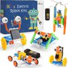 STEM Robotics Science Kits, Crafts for Boys 6-8 Girls 8-12, Robot Building Kit for Kids 8-10, Electronic Science Experiments Activities, Engineering Toys 7+ 6 7 8 9 10 11 12 + Year Old Gifts