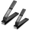 Nail Clippers Set - TOP TENG Sharpest Fingernail & Toenail Clippers with Nail File, Perfect Nail Cutter and Cuticle Trimmer for Men & Women