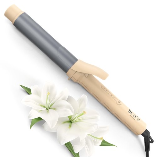 Ilea’s Style 1.25" Ceramic Curling Iron Wand. Create Luxurious Loose Waves and Curls That Last All Day. Designed to Protect Each Strand, Eliminates Frizz and Locks in Moisture with Every Use. Enjoy!