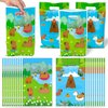 ArianQicult 50Pcs Capybara Party Favor Bags, Cute Capybara Patterns Party Gift Bags, Capybara Candy Treat Bags, Capybara Themed Party Decoration for Kids Birthday Animals Themed Party Supplies