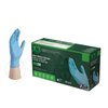 X3 Blue Nitrile Disposable Industrial Gloves, 3 Mil, Latex/Powder-Free, Food-Safe, Non-Sterile, Textured, Small, Box of 100