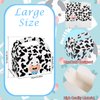 12 PCS Farm Cow Party Decorations Boxes, Farm Animal Party Supplies Bags Cute Cow Treat Candy Boxes Farm Theme Birthday Party Decorations Cow Print Gift Bags for Baby Shower Cow Party Supplies