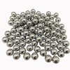 Alien Play 43 Caliber Aluminum Balls 100 X .43 Cal Self Defense Alu Paintball Ammo 1.8 Grams Solid Paintball Rounds (Silver, Aluminum)