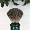 Je&Co Shaving Set,Pure badger Hair Shaving Brush with Steel Stand and Steel Bowl