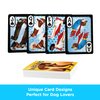 AQUARIUS Wonderful Wieners Playing Cards - Cute Weiner Dog Themed Deck of Cards for Your Favorite Card Games - Weiner Dog Merchandise & Collectibles - Poker Size with Linen Finish