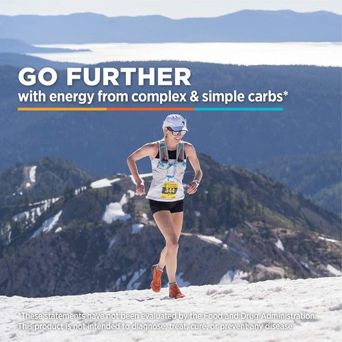 GU Energy Roctane Ultra Endurance Energy Gel, Vegan, Gluten-Free, Kosher, and Dairy-Free On-The-Go Sports Nutrition for Running, Biking, Hiking or Skiing, Vanilla Orange (24 Packets)