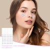 5 Sheets Face Gems Jewels Stickers, Teardrop Rhinestones for Face, Self Adhesive Rhinestones for Face, Hair, Makeup, Nail Decorations, DIY