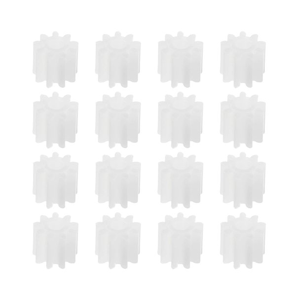 Othmro 30pcs Plastic Gears 9 Teeth Model 092A Reduction Gear Plastic Worm Gears for RC Car Robot Motor
