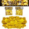150Pcs Pirate Gold Coins Plastic Bulk St. Patrick's Pirate Gold Coins Novelty Party Favors, Pirate Party, Treasure Hunt Game and Party Favors