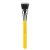 Bdellium Tools Professional Makeup Brush - Studio Series 966 Duo Fibre Face Shading - With Soft Synthetic Fibers, For Effortless Blending, Contouring, and Shading (Yellow, 1pc)