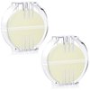 Maitys 2 Pieces Thread Wax Thread Conditioner Beeswax for Sewing Thread Beeswax Thread Conditioner for Quilting Sewing Strengthening Line Embroidery Wax for Thread (Colorless)