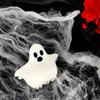 Halloween Hair Claw Clips for Thin Hair, Small Ghost Clips Non-Slip White Ghost Design Claw Clips Halloween Hair Accessories Fashion Hair Styling Party Hair Decorations Cute Hair Barrettes for Women