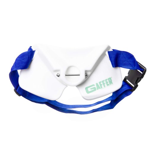 GAFFER SPORTFISHING Basic Fishing Belt Waist Rod Holder | ABS Gimbals with Stainless Steel Insert Locking Pin, EVA Foam Padding | Offshore Stand Up Fighting Harness for Men & Women