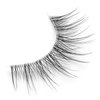 outopen 10 Pairs Clear Band Manga Lashes Natural Look 12MM Anime Lashes Spiky Japanese Korean Asian False Eyelashes Look Like Individual Clusters (T12|10-15MM)