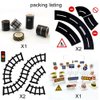 Road Tape for Toy Cars & Trains Black Tape 3 Rolls Road Tape 197 inch by 1.9 inch, Packing Traffic Signs Tape Stick to Floors and Walls, Quick Cleanup, for Kids Car Play Gift