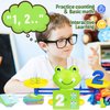 CozyBomB™ Homeschool Kindergarten Frog Scale Cards Balance Board Game - Preschool Math Learning Stem Montessori Toys Educational Gifts for Boy Girl Ages 3 4 5 6 Year Old Birthdays Christmas Holidays