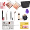 All In One Makeup Set for Women,Multipurpose Makeup Kit with Makeup Brushes, Lipsticks, Lip Gloss, Eye Shadows, Blushes, Eyebrown, Makeup Bag for Beginners and Professionals Premium Gift Set (SET B)