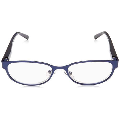 Foster Grant Isa Reading Glasses, Navy Blue/Transparent, 59 mm