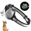 Cat Collar with Airtag Holder, Breakaway Cat Airtag Collar with Reflective Strap, Lightweight Kitten Collar for Apple Air tag, Hidden GPS Tracker Holder for Boy Girl Cats, Kittens, Puppies (9-13")