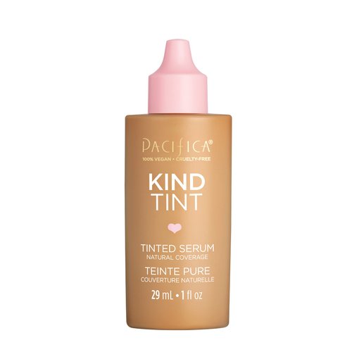 Pacifica Beauty | Kind Tint Tinted Serum | Skincare Ingredients - Vegan Collagen, Hyaluronic Acid, Vitamin C, Niacinamide, Caffeine | Lightweight Foundation | Vegan, Cruelty Free, Clean Makeup