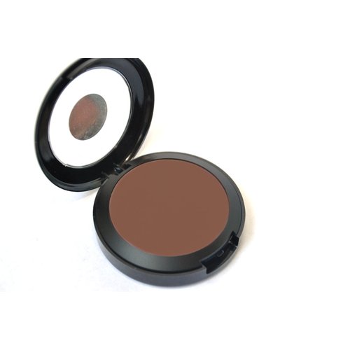 ShaBoom Beauty Mineral Pressed Powder, Talc-Free & Paraben-Free, Matte Finish, Breathable Coverage, Flawless Finish, Formulated to Absorb Oil, Reduce Fine Lines (Extra Dark)