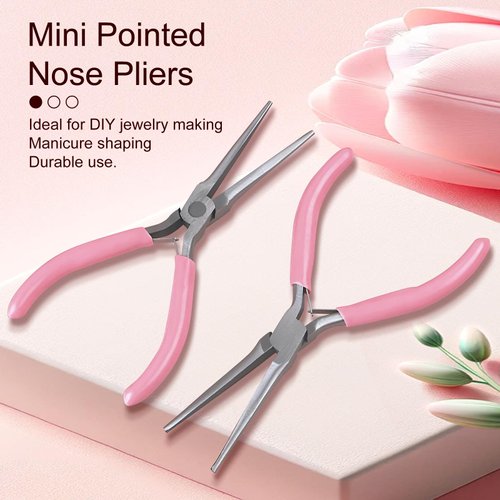 Acrylic UV Gel Tips Sculpting Tweezers Clip Nail Pincher Tool Kit, Stainless Steel Nail Shaping Nippers C Curve Nail Art Tools for Manicure and Pedicure