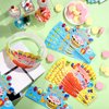 Zonon 36 Pieces Birthday Crowns for Kids Classroom Adjustable Colorful Happy Birthday Hats for School Kindergarten Party Supplies(Vivid Style)