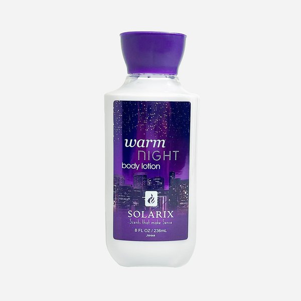 SOLARIX Warm Night Body Lotion for Men and Women 24 Hr Moisture, lightweight, Non-greasy (8oz)- Christmas/Halloween/Thanksgiving Gift/Graduation Gift