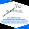 OdontoMed2011 New Body Piercing Forceps Kit Hemostat Sponge Clamp 6" ODM