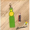 Tennis Hand Sanitizer Holder And/Or Lip Balm Holder
