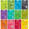 Celavi Essence Facial Sheet Face Mask Variety Set Classic Authentic Korean Moisturizing Skincare (Variation 1, 12 Count (Pack of 2))