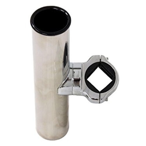 CE Smith Pontoon Square Rail Adjustable Clamp-On Rod Holder-Replacement Parts and Accessories for Tournament Fishing, Rod Fishing, Deep Sea Fishing and Trolling,Beige
