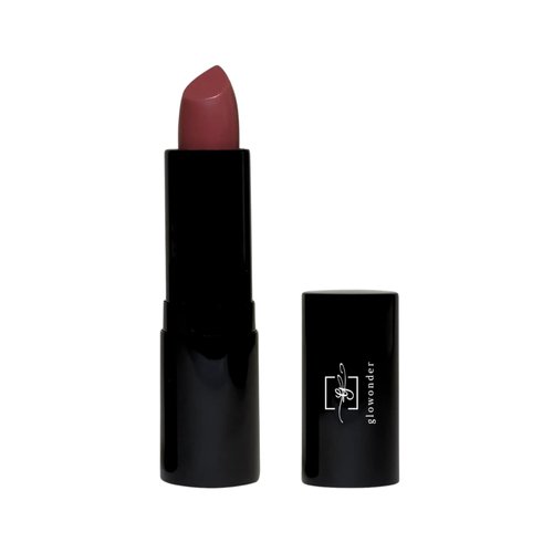 Glowonder Lustrous Latte Luxury Cream Lipstick | Moisturizing Argan Oil, Vitamin E, Vegan & Cruelty-Free