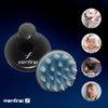 MENFIRST Scalp Brush & Massager | Haircare Tool for Gentle Cleansing & Relaxing Scalp Massage | Soft & Flexible Silicone Bristles - 1 Piece