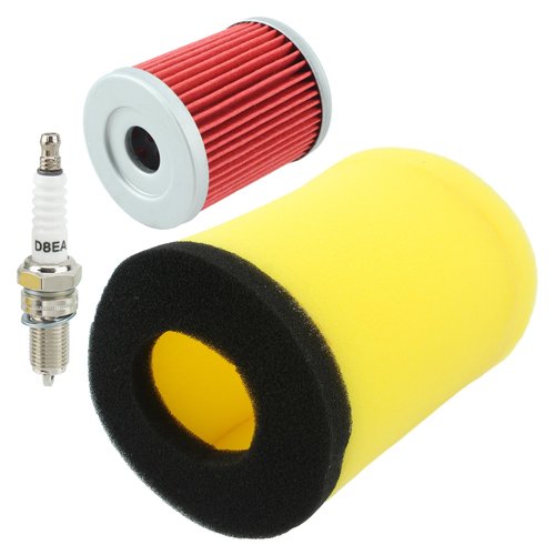 AUTOKAY Air Oil Filter Fits for Suzuki 1987-2001 Quadrunner 250 1991-2002 King Quad 300