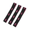 YTBYT 3 Pcs Wig Band Lace Melting Bands Elastic Bands for Wigs Adjustable Lace Front Wig Band (Pink Width 1.4 Inch)